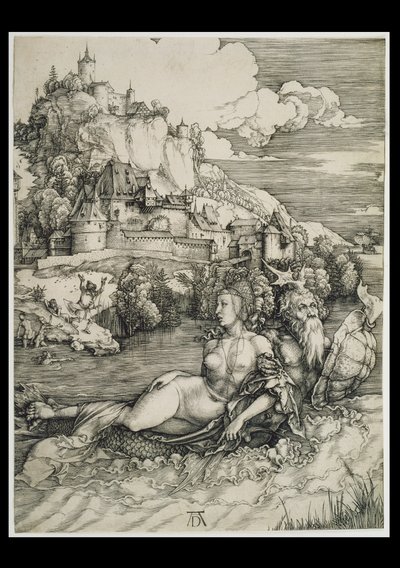 Mořská příšera od Albrecht Dürer