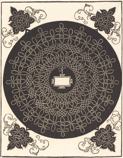 Druhý uzel (s podlouhlou tabulkou) od Albrecht Dürer
