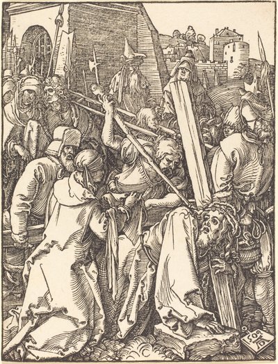 Malá vášeň:  Kristus nese kříž od Albrecht Dürer