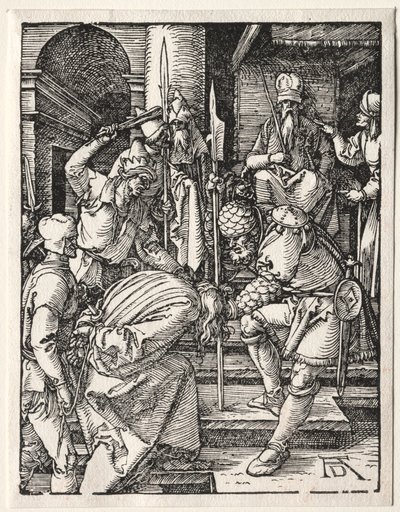 Malé utrpení: Kristus před Annášem od Albrecht Dürer