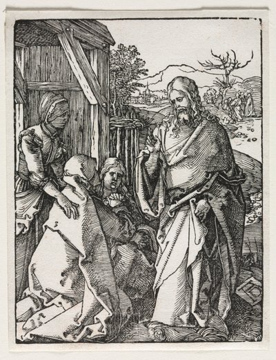 Malé utrpení: Kristus odcházející od Panny od Albrecht Dürer