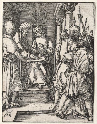 Malá vášeň: Pilát si myje ruce, 1509-1511. od Albrecht Dürer