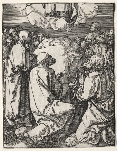 Malá vášeň: Nanebevstoupení od Albrecht Dürer