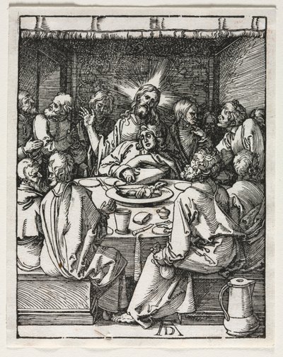 Malá vášeň: Poslední večeře. od Albrecht Dürer