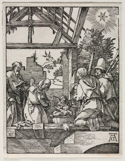 Malá vášeň: Narození Páně od Albrecht Dürer
