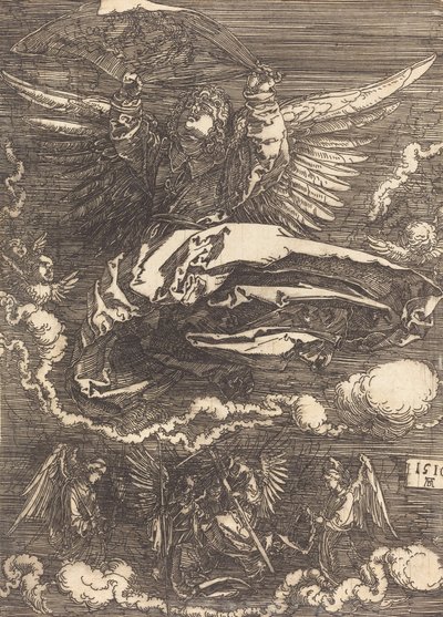 Sudarium v držení jednoho anděla, 1516. od Albrecht Dürer