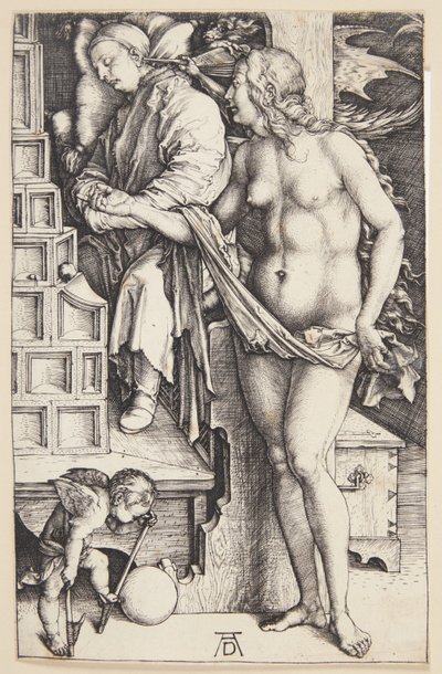 The Temptation of the Idler - The Dream of Doctor od Albrecht Dürer