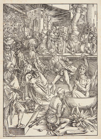 Umučení svatého Jana Evangelisty od Albrecht Dürer
