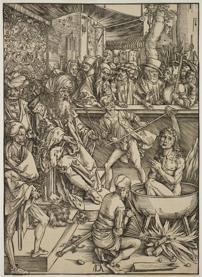 Umučení svatého Jana Evangelisty od Albrecht Dürer