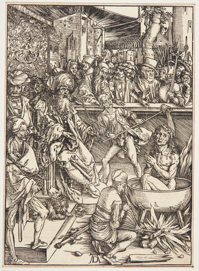 Umučení svatého Jana Evangelisty od Albrecht Dürer