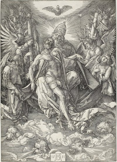Trojice (The See of Grace) od Albrecht Dürer