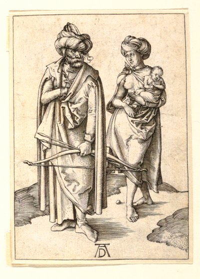 Turecká rodina od Albrecht Dürer