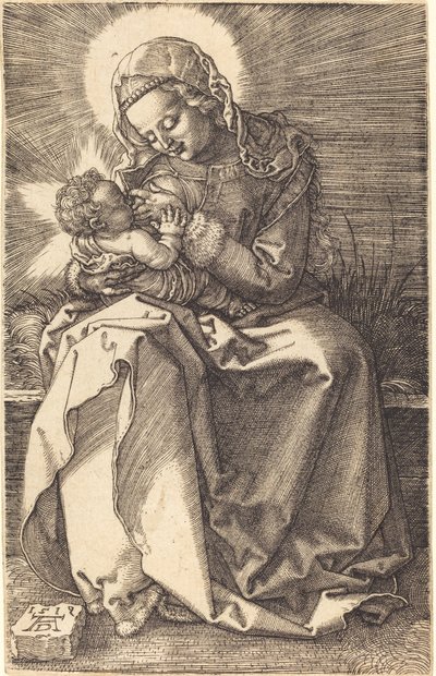 Panna kojící dítě od Albrecht Dürer