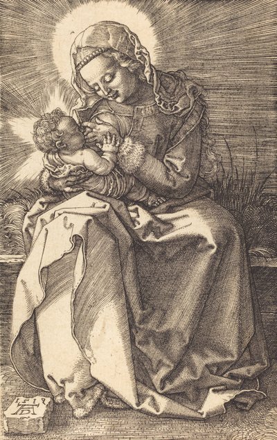 Panna kojící dítě, 1519. od Albrecht Dürer