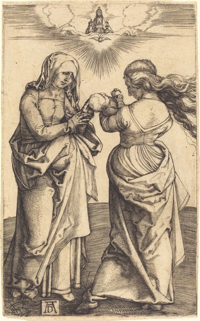 Panna a dítě se svatou Annou od Albrecht Dürer