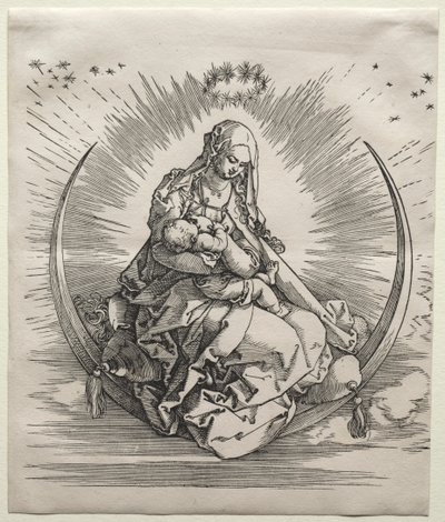 Panna na půlměsíci od Albrecht Dürer