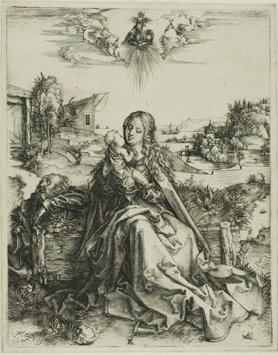 Panna s vážkou od Albrecht Dürer