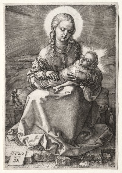 Panna se zavinutým dítětem od Albrecht Dürer