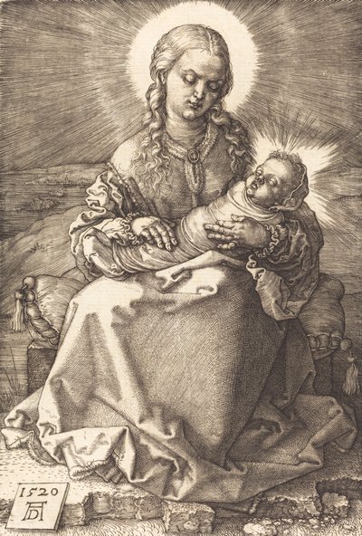 Panna s zavinutým dítětem, 1520. od Albrecht Dürer