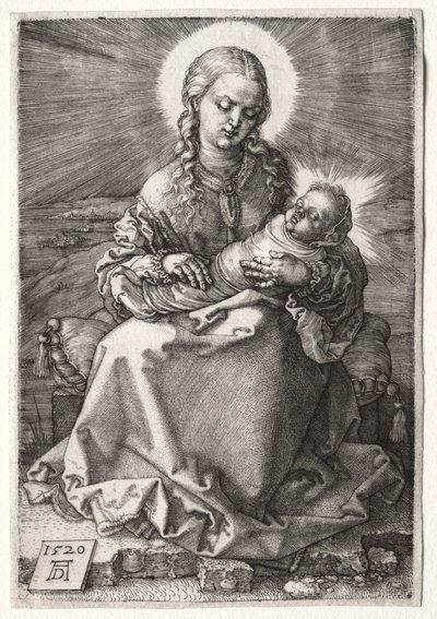 Panna s zavinutým dítětem, 1520. od Albrecht Dürer