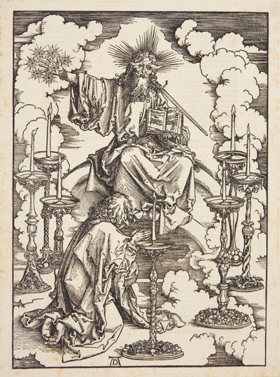 Vize sedmi svícnů od Albrecht Dürer