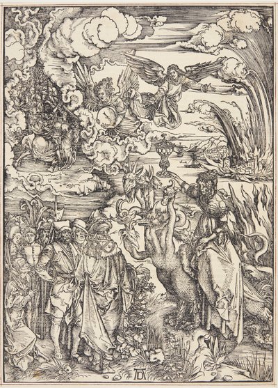 Babylonská děvka od Albrecht Dürer