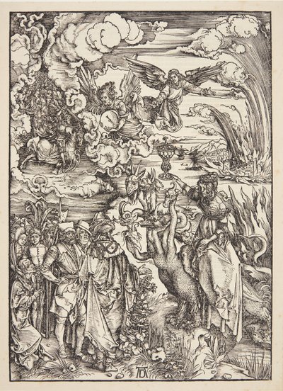 Babylonská děvka od Albrecht Dürer