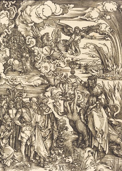 Babylonská děvka, 1498. od Albrecht Dürer