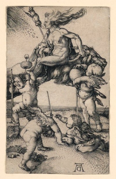 Čarodějnice od Albrecht Dürer