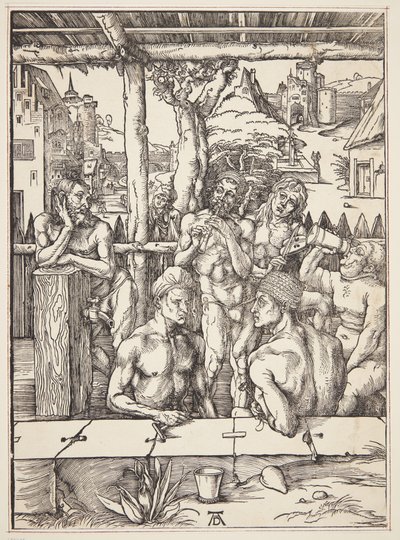 Lázeňský dům od Albrecht Dürer