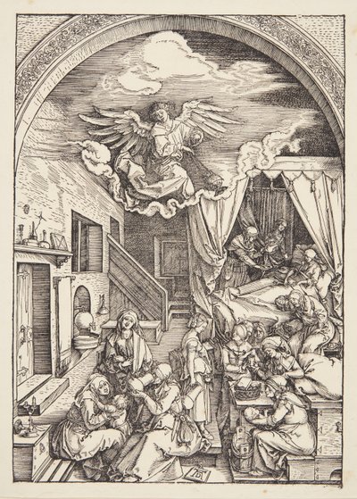 Narození Panny od Albrecht Dürer