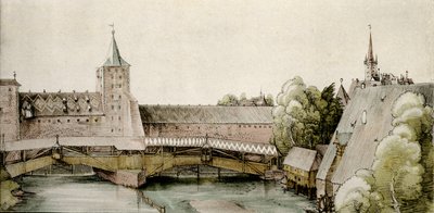 Suchý dok na Hallertoru v Norimberku od Albrecht Dürer