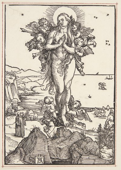Povýšení sv. Máří Magdaleny od Albrecht Dürer