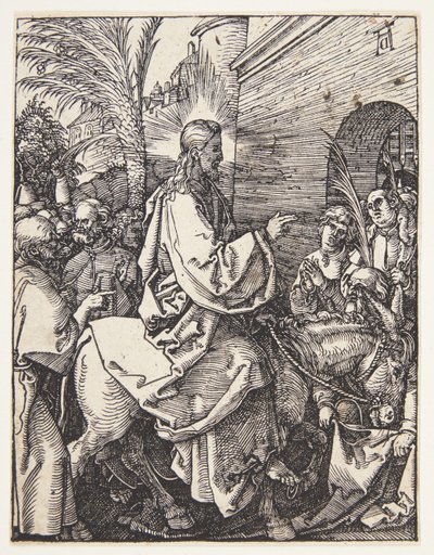 Vjezd do Jeruzaléma od Albrecht Dürer