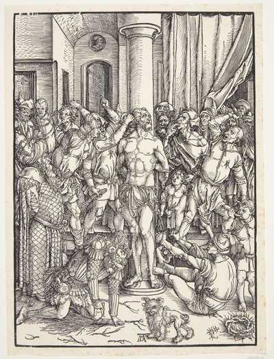 bičování od Albrecht Dürer