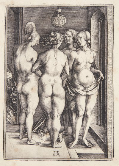 Čtyři čarodějnice od Albrecht Dürer