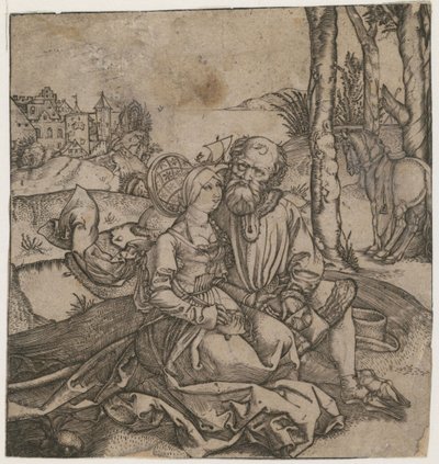 Špatně roztříděný pár, c. 1495 od Albrecht Dürer