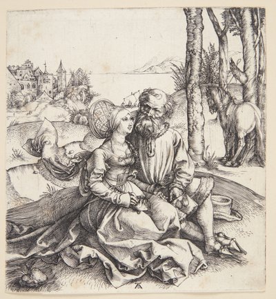 Špatně seřazený pár od Albrecht Dürer