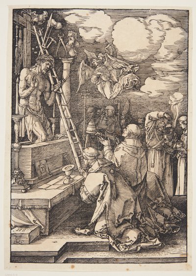 Mše sv. Řehoře od Albrecht Dürer
