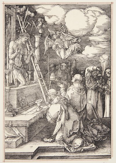 Mše sv. Řehoře od Albrecht Dürer