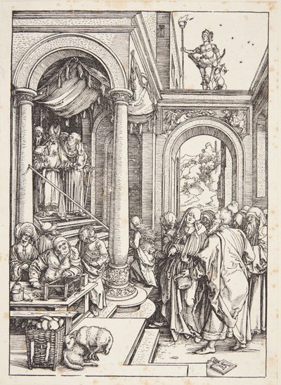 Představení Panny Marie v chrámu od Albrecht Dürer