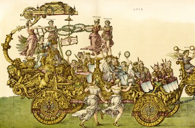 Triumfální vůz od Albrecht Dürer