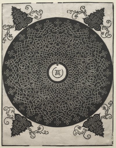 Třetí uzel. od Albrecht Dürer