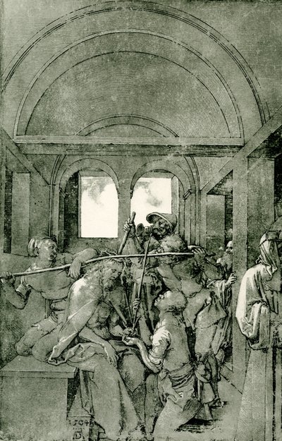 Trnová korunovace Krista od Albrecht Dürer