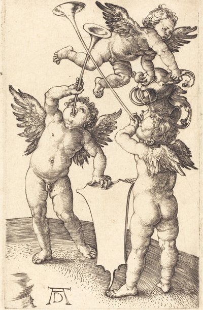 Tři Genii, c. 1505. od Albrecht Dürer