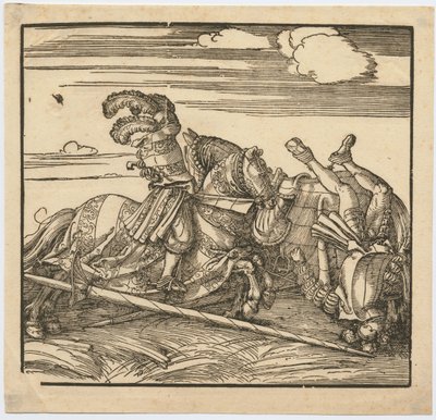 turnaj, c. 1516 od Albrecht Dürer