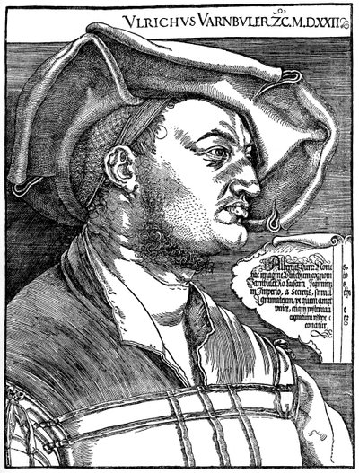 Ulrich Varnbüler, 1522, 1936 od Albrecht Dürer