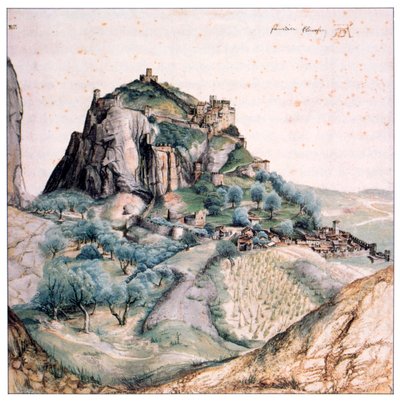 Pohled na Arco, 1495 od Albrecht Dürer