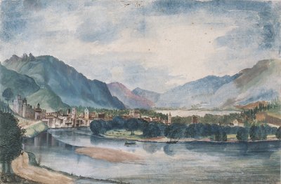 Pohled na Trento od Albrecht Dürer