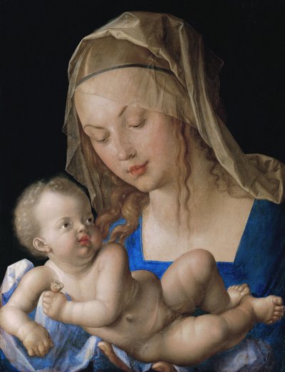 Panna s dítětem s hruškou od Albrecht Dürer